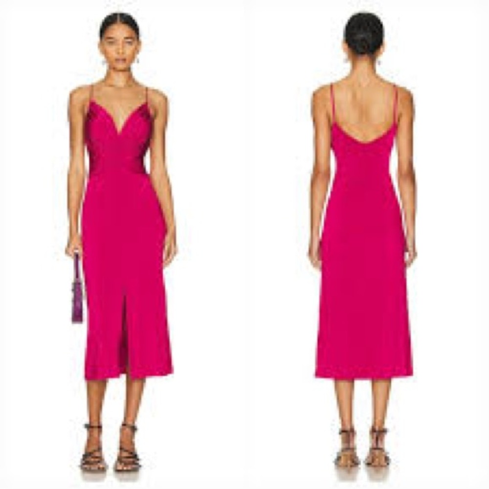 NOAM Paris Spaghetti Strap Dress in Burmese